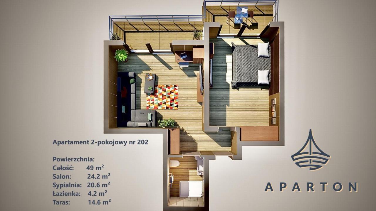 Aparton 乌斯特卡 外观 照片