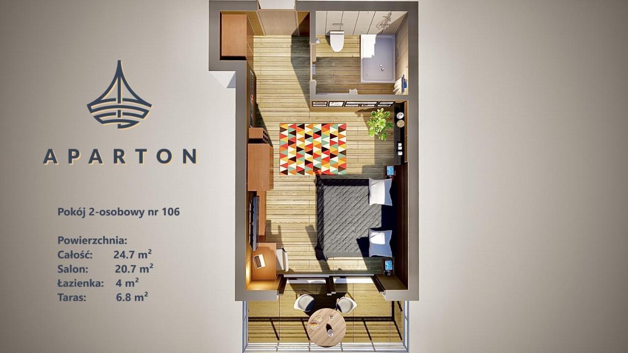 Aparton 乌斯特卡 外观 照片