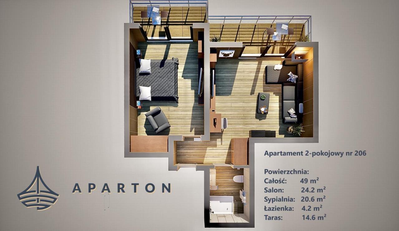 Aparton 乌斯特卡 外观 照片